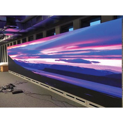Wewnętrzny 55-calowy wyświetlacz ścienny z wieloma ekranami 4k Full Color 480x480mm