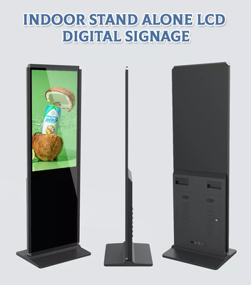 43 55-calowy kryty stojak podłogowy LCD Digital Signage Reklama Sprzęt do gry Totem