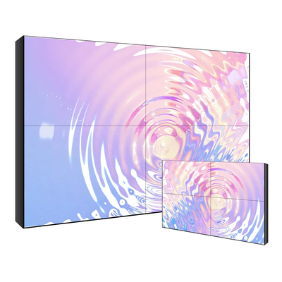 Panel RGB z pionowym paskiem 3*3 wyświetlacz ściany wideo 4K z czasem reakcji 8 ms