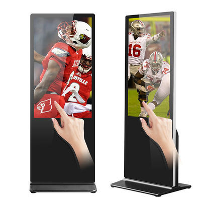 Ekran LCD Wyrzutnik reklamowy pionowy Digital Signage Podłoga Standing Digital Signage