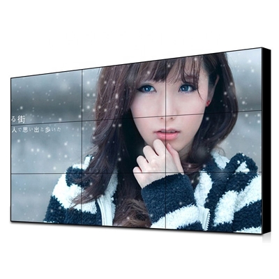 Niestandardowy wąski ekran LCD Video Wall Digital Splicing Screen 46 55 cali
