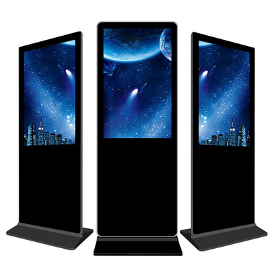 Android LCD Digital Signage Duży interaktywny ekran dotykowy 4k Ad media player