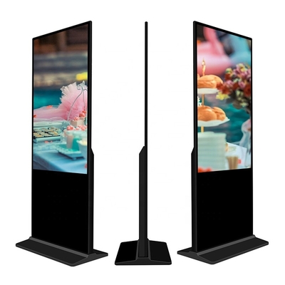 Pionowy ekran dotykowy TV Kiosk 4k Wewnętrzny odtwarzacz reklamowy Wyświetlacz HD LCD Signage