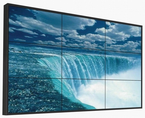Ekran reklamowy z bardzo wąską ramką Wyświetlacz 4K Lcd Video Wall